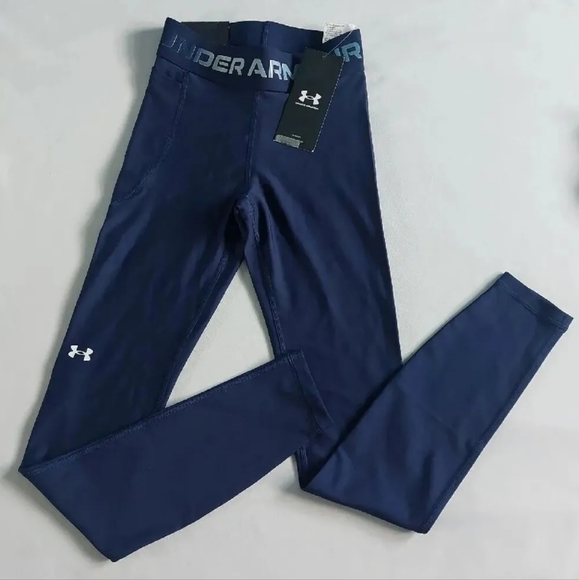 Under Armour Women's High Rise compression Full Length Leggings Size XS/TP - Picture 3 of 9